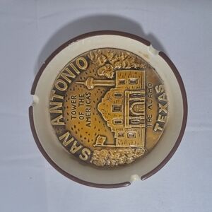 San Antonio Texas Souvenir Ashtray